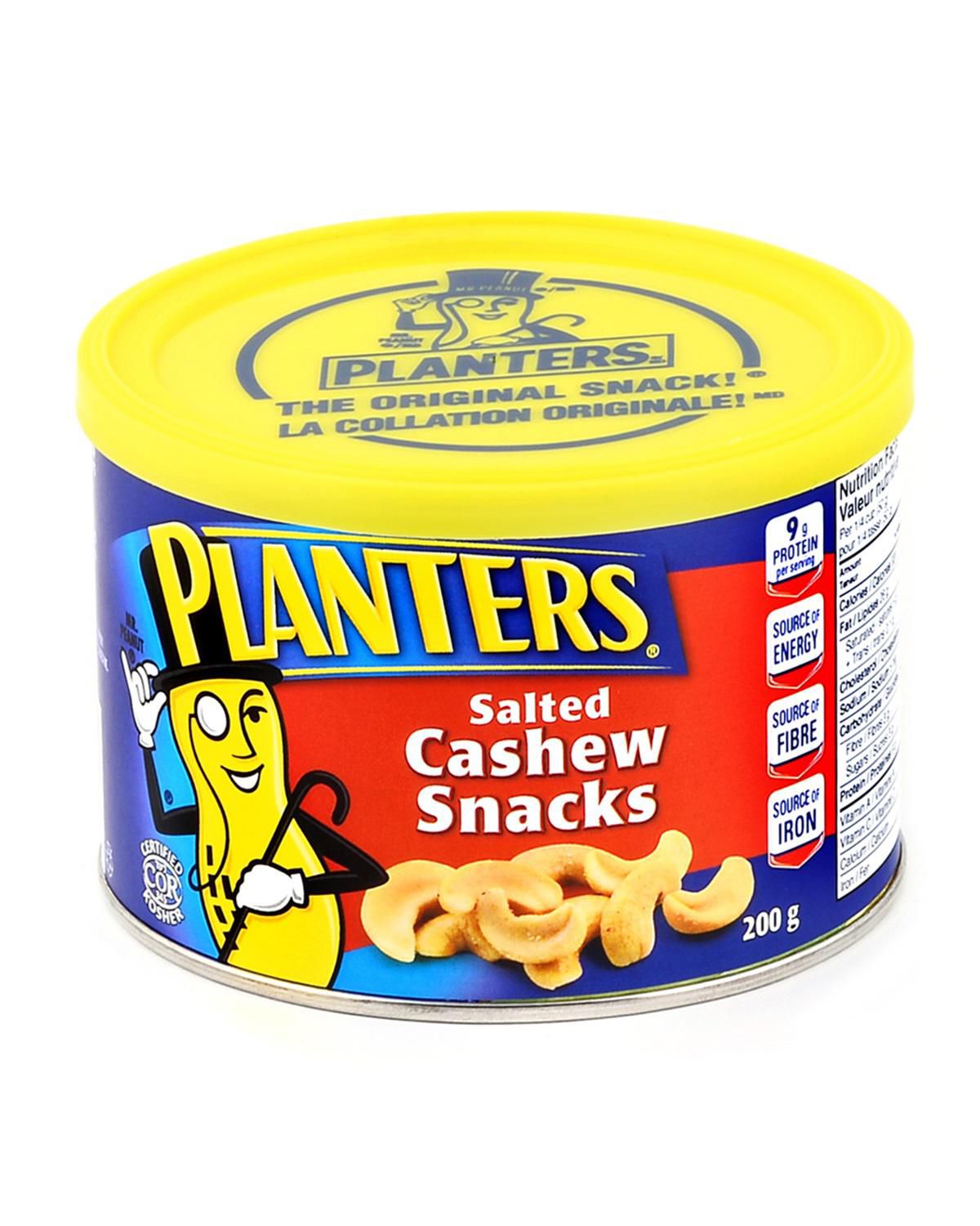 Planters Salted Roasted Cashew Snacks Walmart Canada